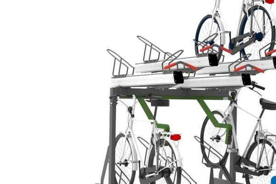 FalcoLevel Premium+ med laddningsuttag för elcyklar