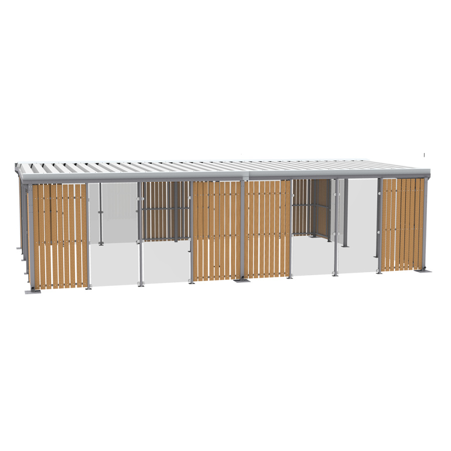Falco Scandic Recycling – modulbaserat miljöhus