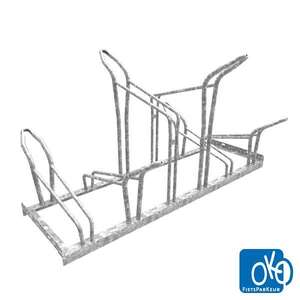 Cykelställ & cykelparkering | Cykelställ | FalcoSound dubbelsidigt cykelställ | image #1