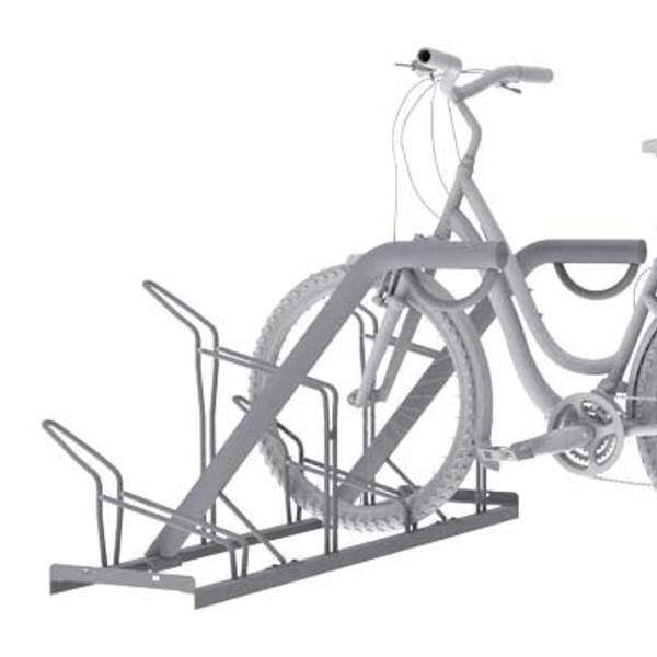 FalcoSound extra säkert cykelställ med ramlåsning typ Stång-45