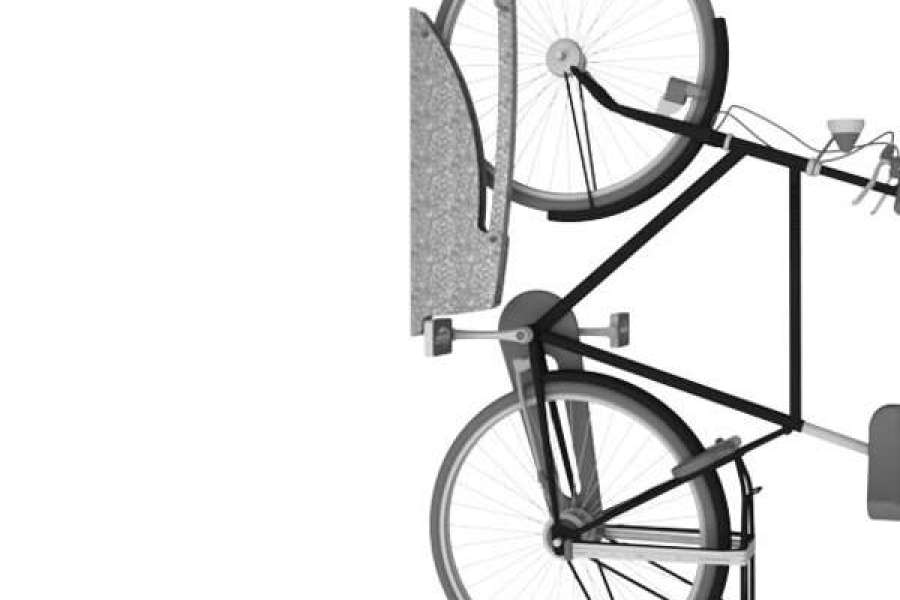 FalcoMat - vägghängda kompakta cykelställ
