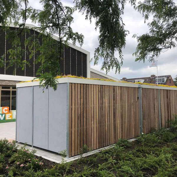 Cykeltak & cykelgarage | Väggbeklädnader materialval | Övriga alternativ och möjligheter för väggbeklädnad Cykeltak & cykelgarage | Väggbeklädnader materialval | Övriga alternativ och möjligheter för väggbeklädnad | image #5 |
