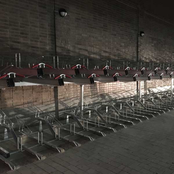 Upphandlade av Uppsala Kommun - Falco Premium+ tvåvåningsställ