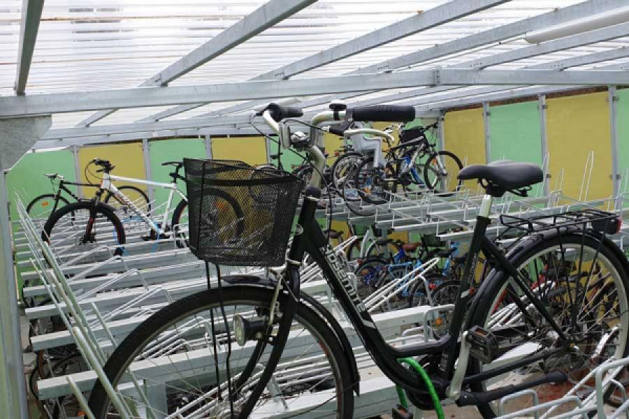 Stilfulla Falco Scandic cykelgarage