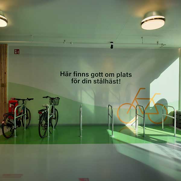 Cykelgarage Broplatsen, Mölndal resecentrum