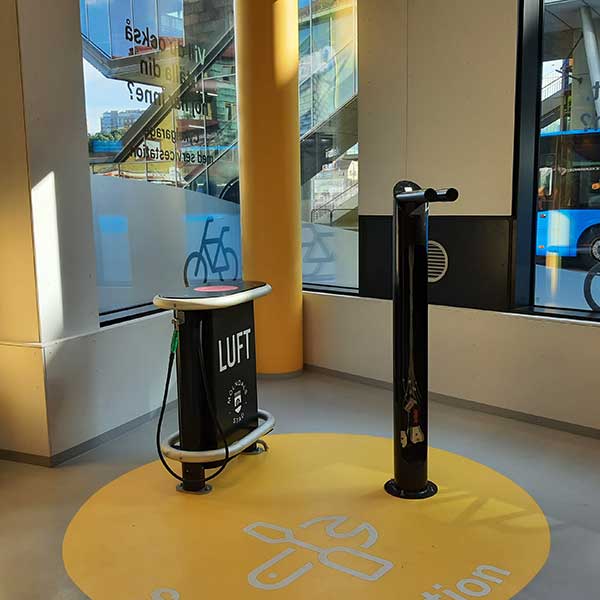 Cykelgarage Broplatsen, Mölndal resecentrum