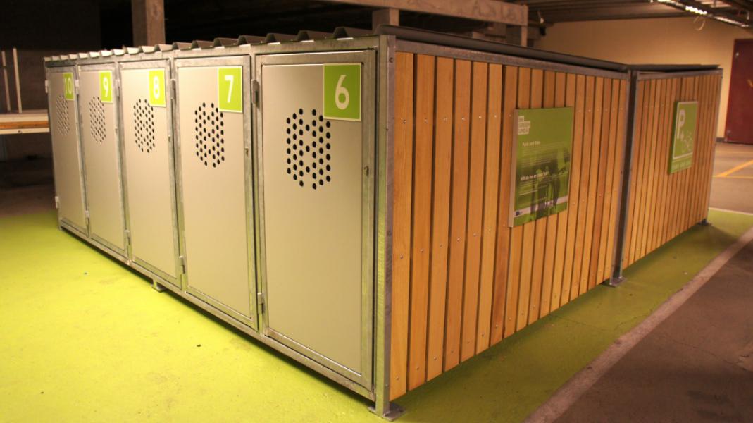 Falco Cykelparkering i Umeå Kommun