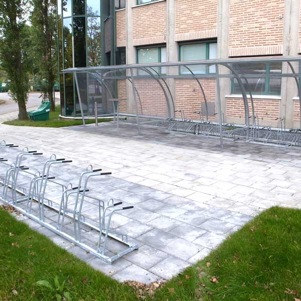 Falco Cykelparkering hos Siemens i Stockholm