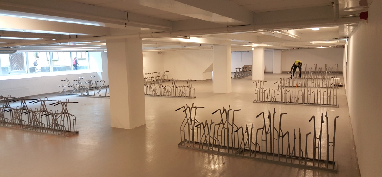 Vasakronan - Sveriges största fastighetsbolag väljer Falco cykelställ