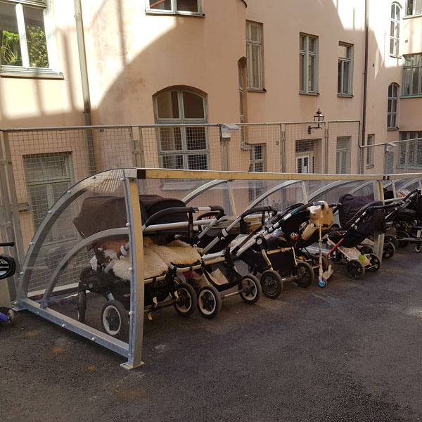 Barnvagnstak Falco Buggy Shelter till Stiftelsen Judeica