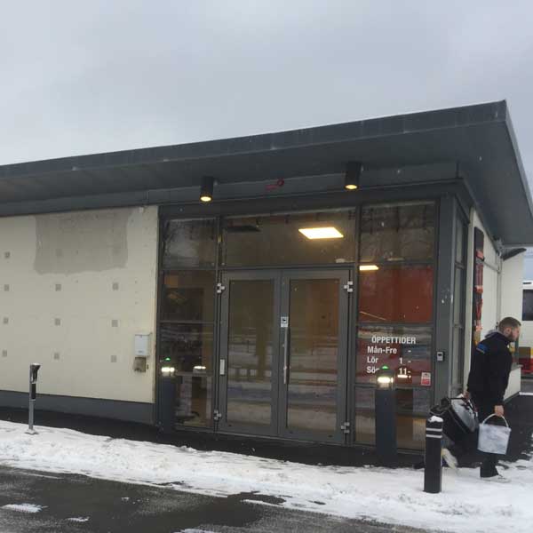 Jönköpings Kommuns nya cykelhus med Falco Premium tvåvåningsställ