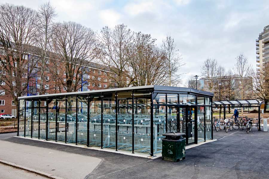 Trollhättans Resecenter vid centralstationen