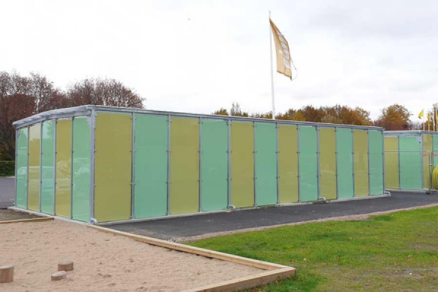 Stilfulla Falco Scandic cykelgarage