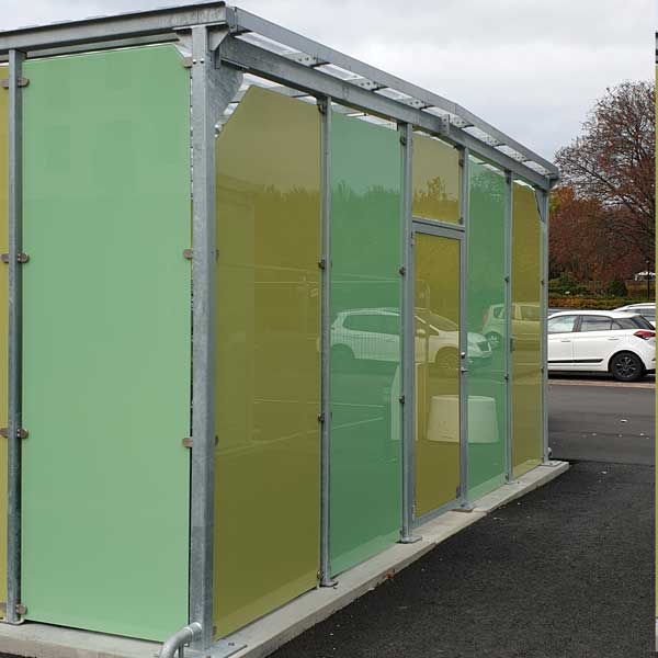 Stilfulla Falco Scandic cykelgarage