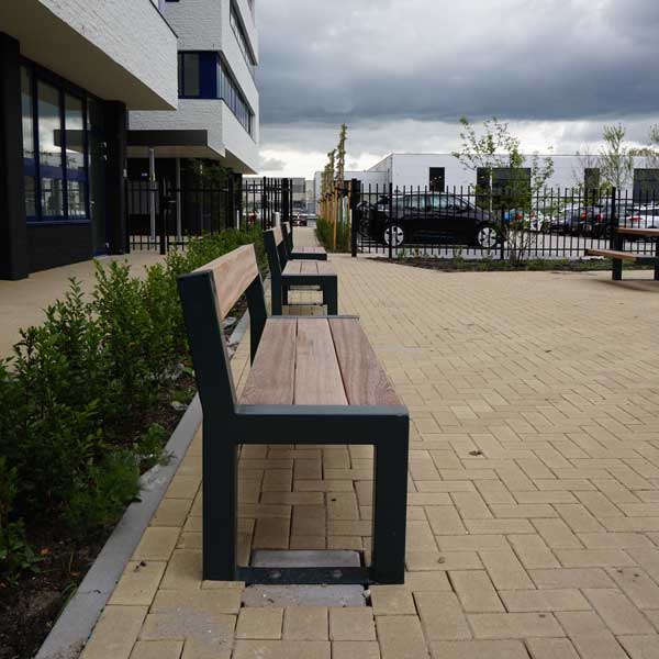 FalcoBloc bänk med ryggstöd