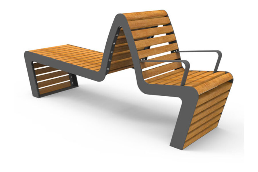 straatmeubilair buitenbank zitbank parkbank FalcoLinea sofa