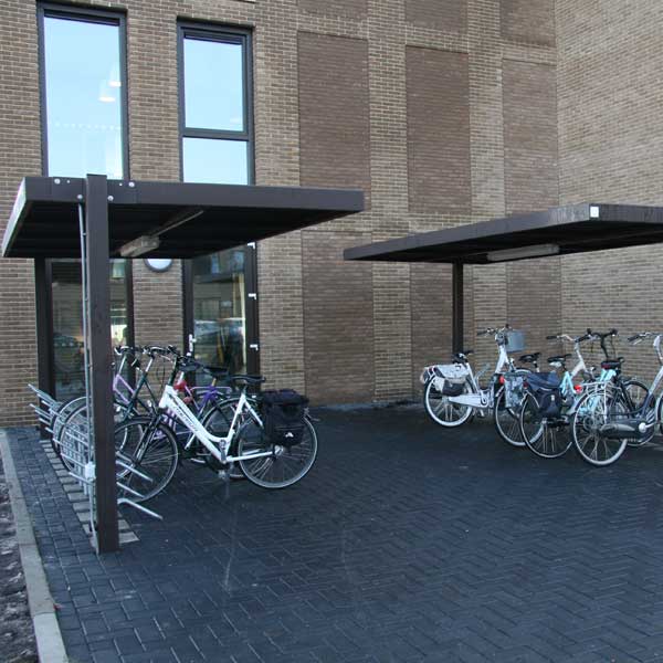 overkapping fietsparkeren fietsoverkapping FalcoSpan