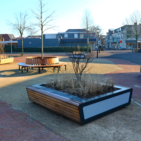 plantenbak straatmeubilair FalcoLinea bloembak