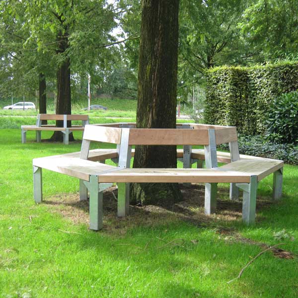 Straatmeubilair zitbank parkbank buitenbank FalcoBloc boombank