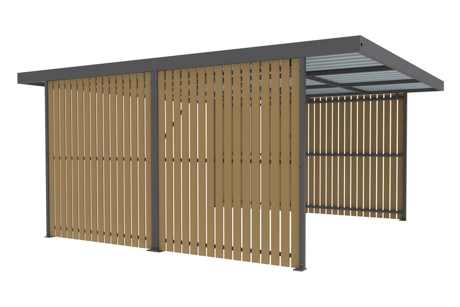 fietsparkeren overkapping fietsoverkapping FalcoZan