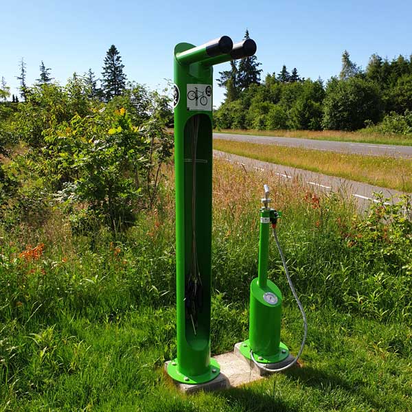 FalcoFix 2.0 Servicestation med cykelpump och cykelverktyg