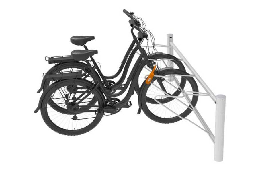 FalcoKoppla - ett säkert cykelställ med ramlåsningsmöjlighet