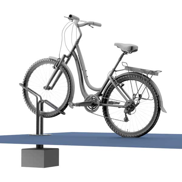 verwijderbare fietsklem