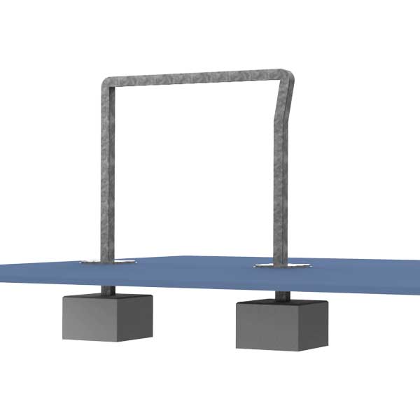 FalcoForce fietsaanleunbeugel verwijderbaar uitneembaar