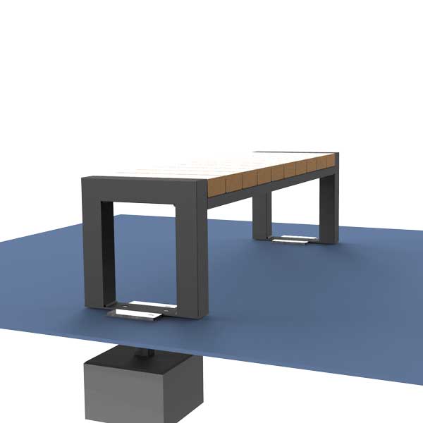 FalcoBloc bänk utan ryggstöd