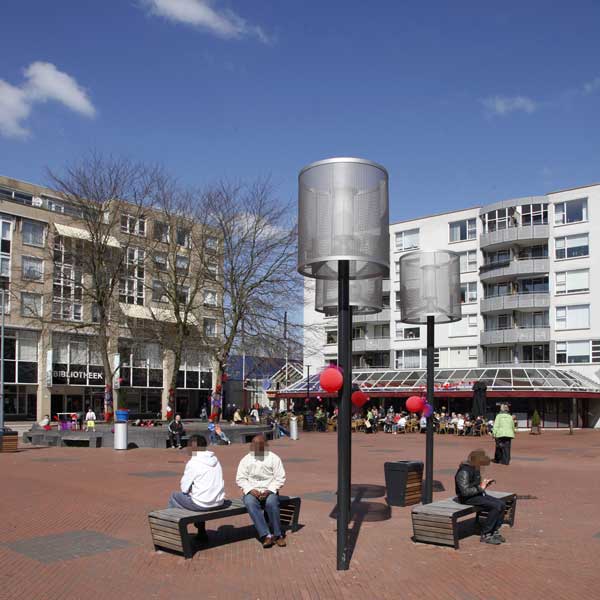 FalcoLinea bänk utan ryggstöd, i trä