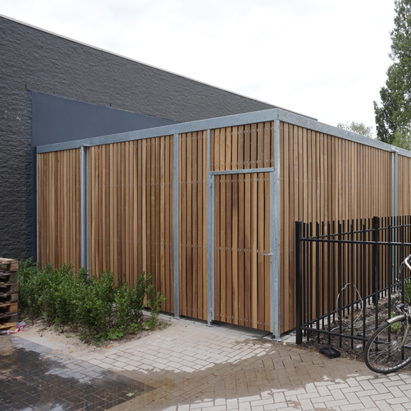 FalcoLok-600 cykelgarage för tvåvåningsställ