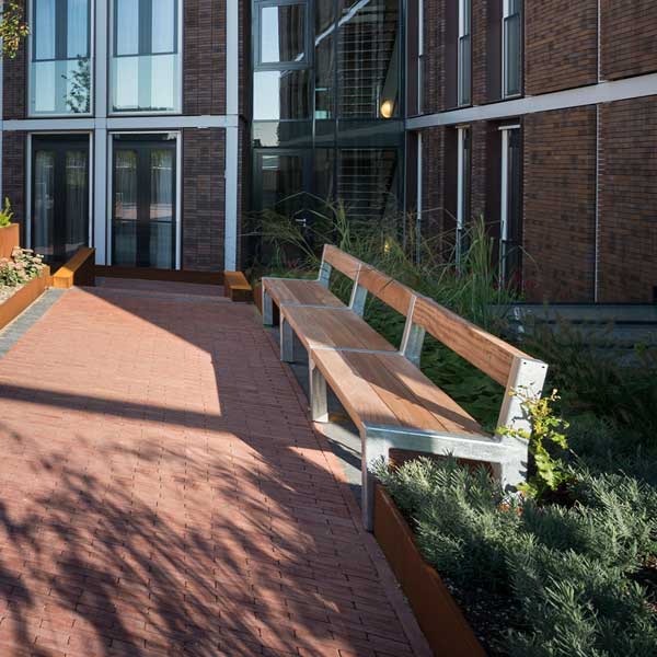 FalcoBloc bänk med ryggstöd