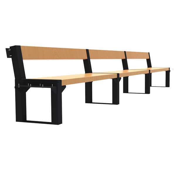 FalcoBloc bänk med ryggstöd