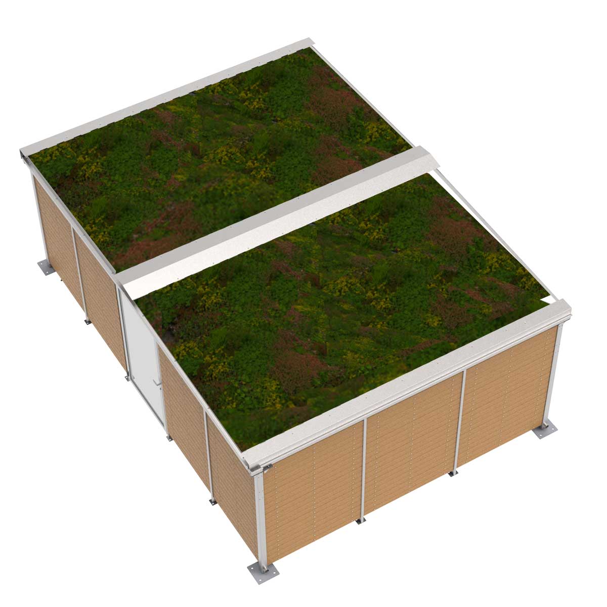 Falco Scandic Recycling – modulbaserat miljöhus