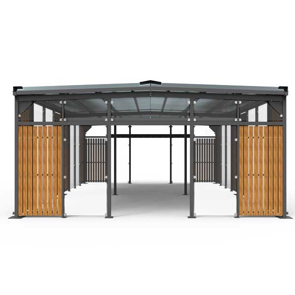 Falco Scandic Recycling – modulbaserat miljöhus