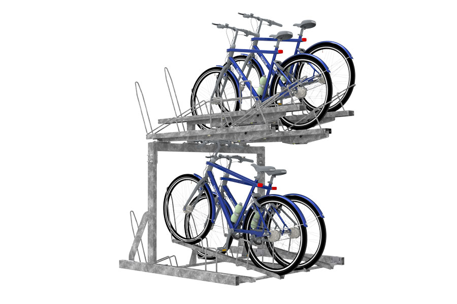 FalcoLevel Eco - cykelställ i två våningar