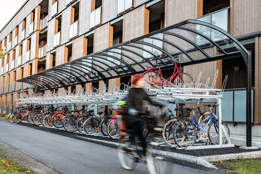 FalcoLevel Eco - cykelställ i två våningar