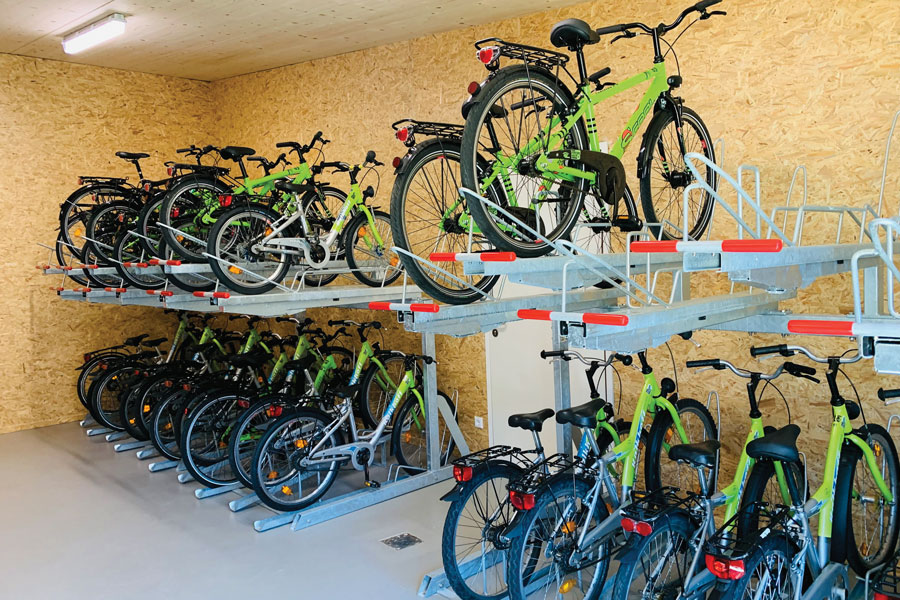 FalcoLevel Eco - cykelställ i två våningar