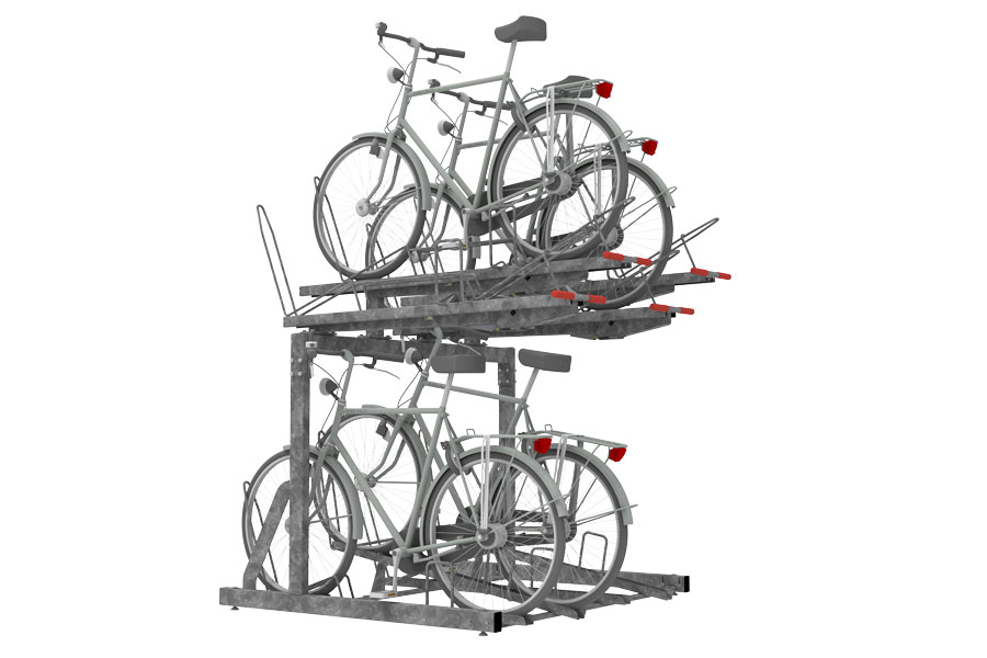 FalcoLevel Eco - cykelställ i två våningar