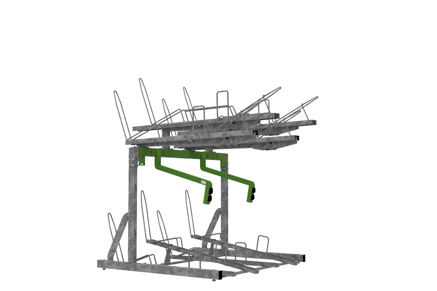 FalcoLevel Eco med laddningsuttag för elcyklar