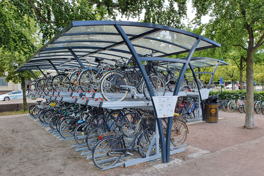 FalcoLevel Premium+ - cykelställ i två våningar