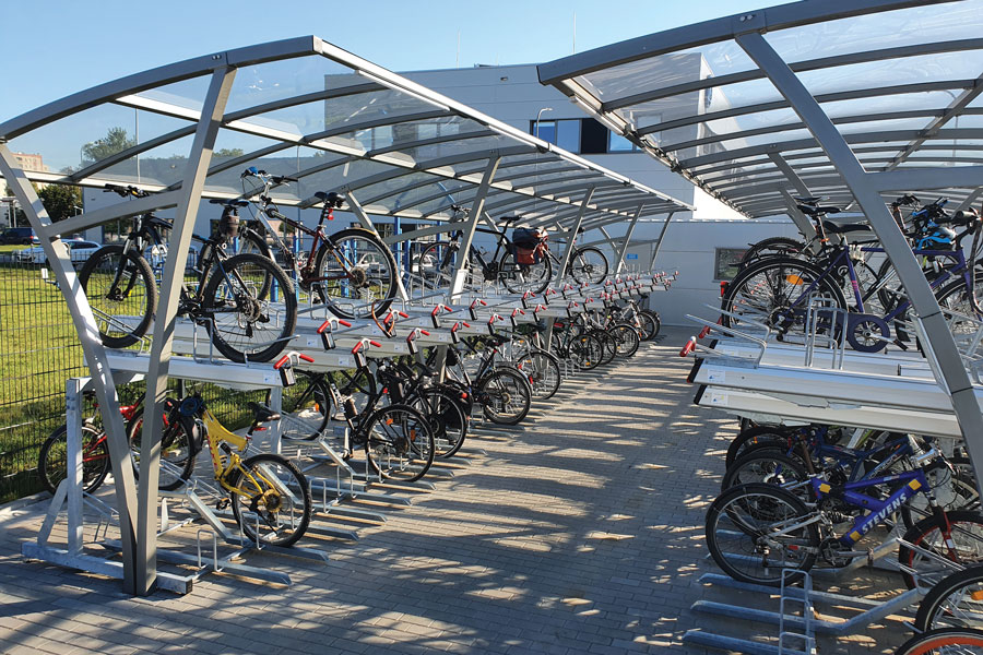 FalcoLevel Premium+ - cykelställ i två våningar