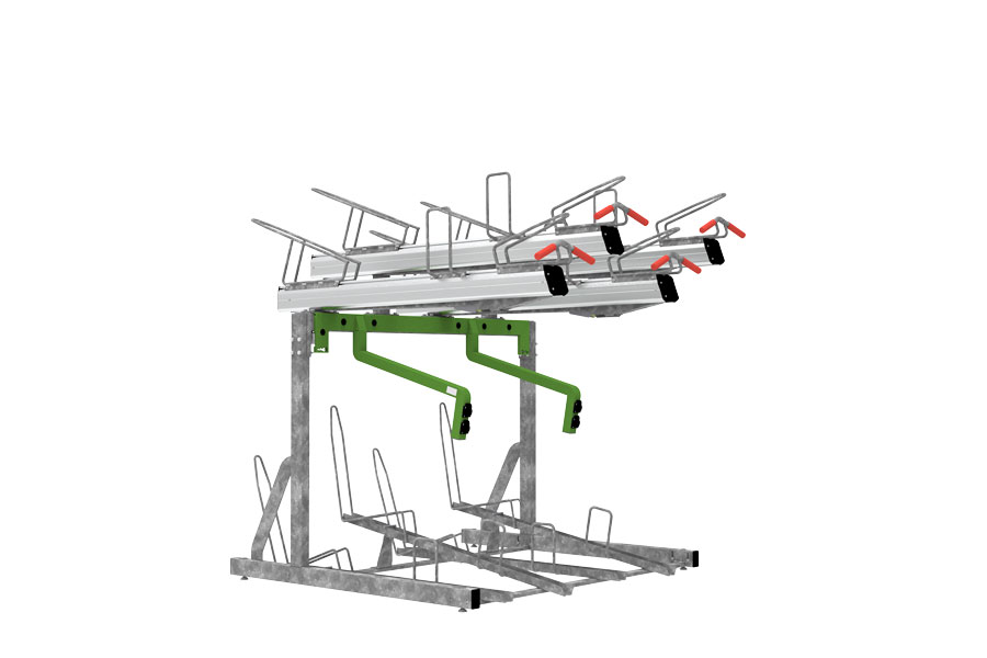 FalcoLevel Premium+ med laddningsuttag för elcyklar