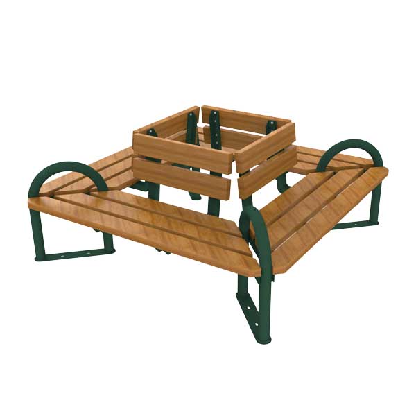 FalcoSwing bänk med ryggstöd