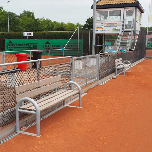 FalcoSwing bänk med ryggstöd